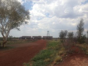 Roadtrain im outback